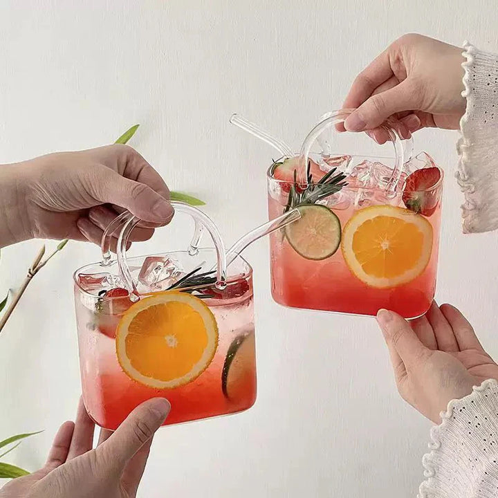 Bag Shaped Cocktail Glass (Pack of 2)