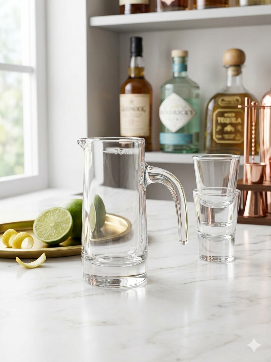 The Signature 75 ML Handled Shot Glass
