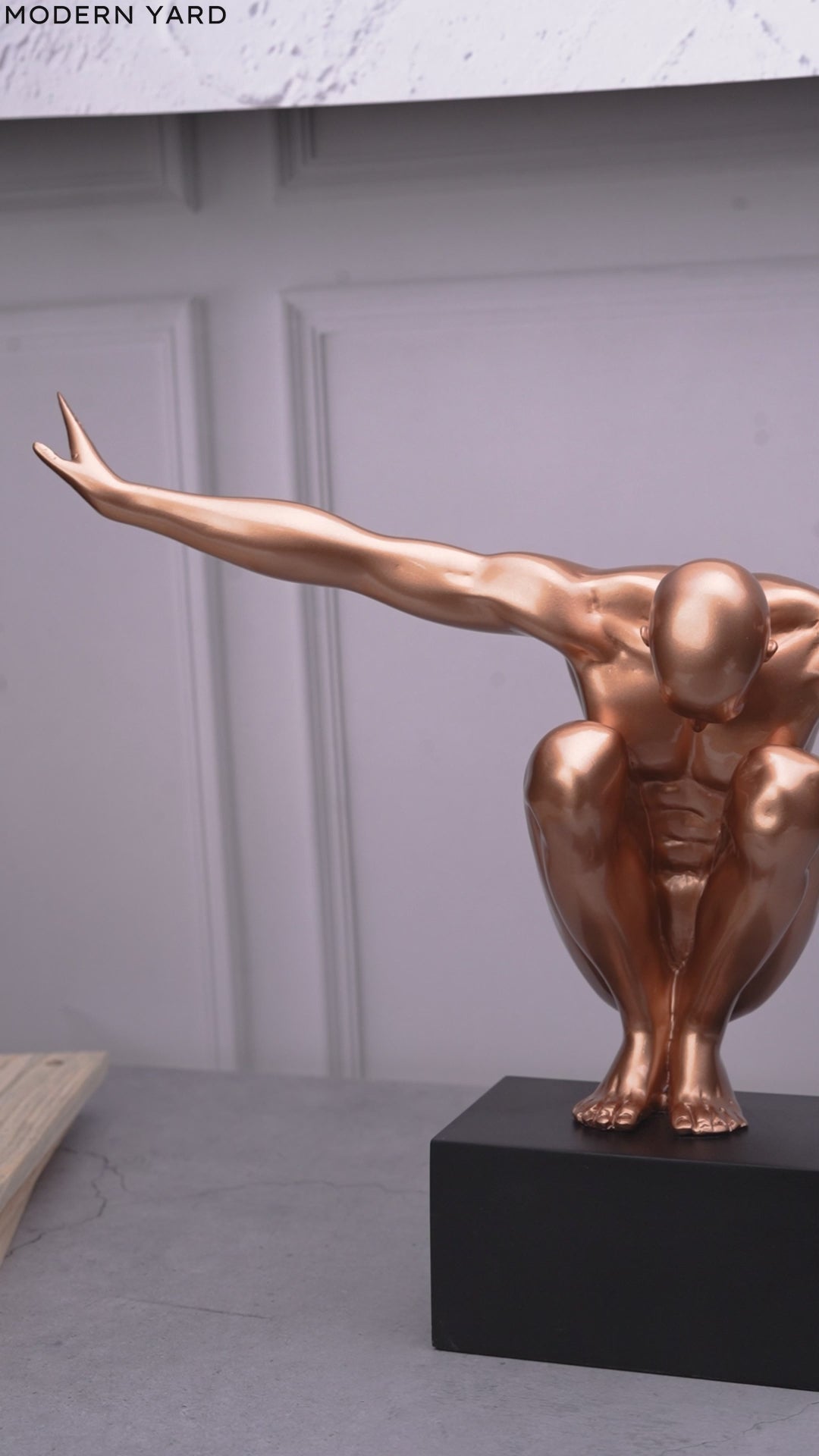 Gymnastic Man Sculpture