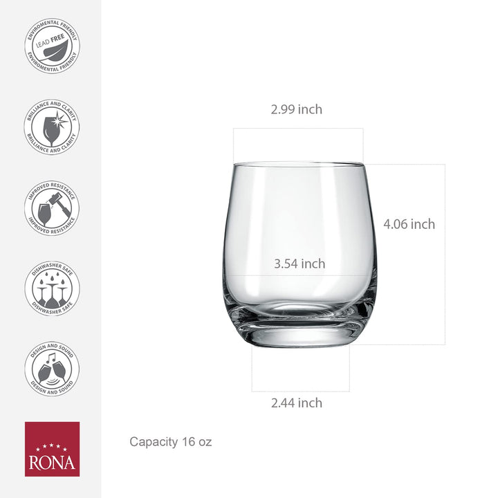 Rona cool whiskey glass 460ml set of 6 made from premium crystal glassware for home bar use
Elegant crystal whiskey glasses enhanced aroma and taste
Luxury whiskey glass set perfect for dining, parties and home bar setups
Clear crystal whiskey glasses with heavy base for modern table setting
Premium Rona whiskey glass set ideal for gifting and entertaining guests