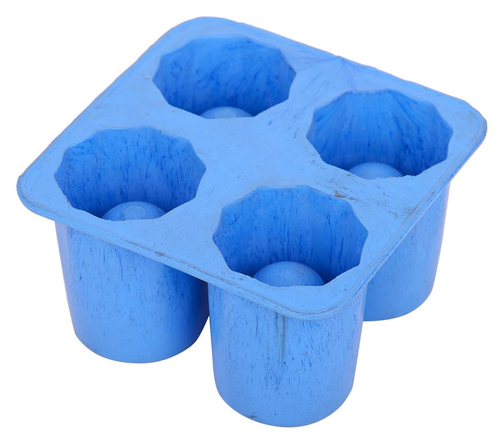 Creative ice cube tray in shot glass shape for fun drink presentation