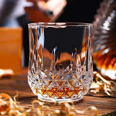 EUROPEAN CRYSTAL CLEAR 7 PCS DECANTER & GLASSES SET