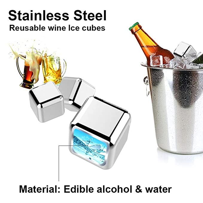 Ice Cubes Chilling Stones (Pack of 8)