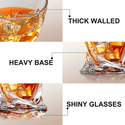 The Epic Twist Whiskey Glass (Pack of 6)