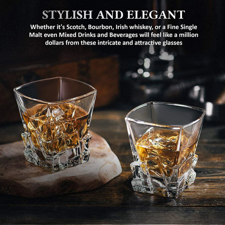 Iris Rock Whiskey Glass (Pack of 6)
