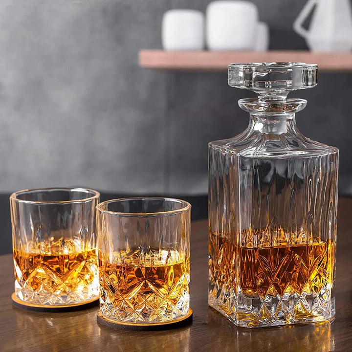 Opera 7 Pcs Decanter Set with 6 Glasses