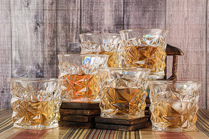 DIAMOND WHISKEY GLASS (Pack of 6)