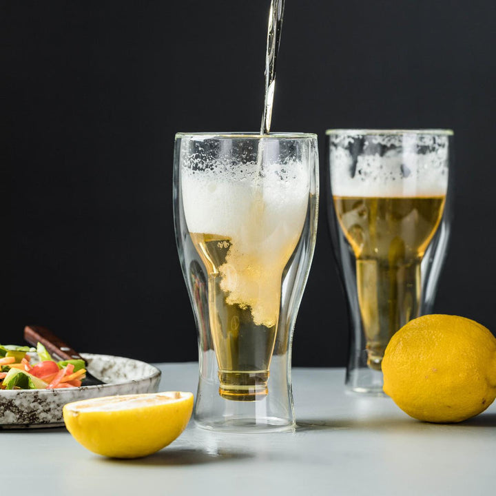 BEER DOUBLE-WALLED GLASS