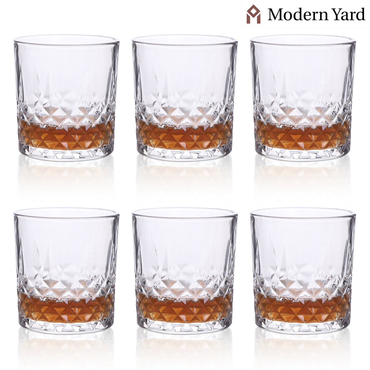 Florence Whiskey Glasses (Pack of 6)