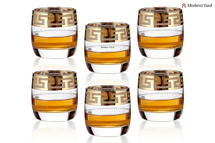 Centra Gold Plated Glass (Pack of 6)