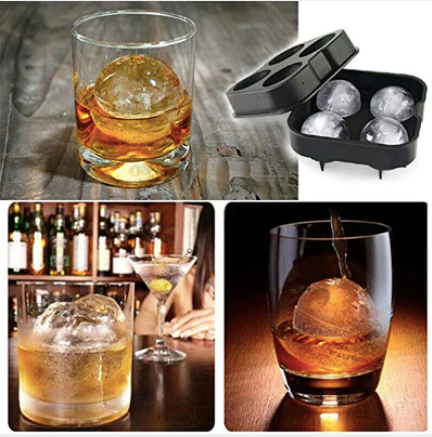 BALL ICE CUBE TRAY (Pack of 2)