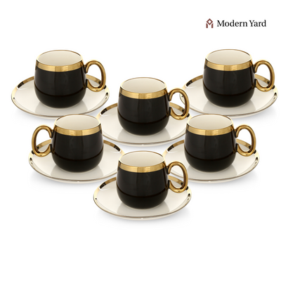 Florence Cups & Saucers Set of 6