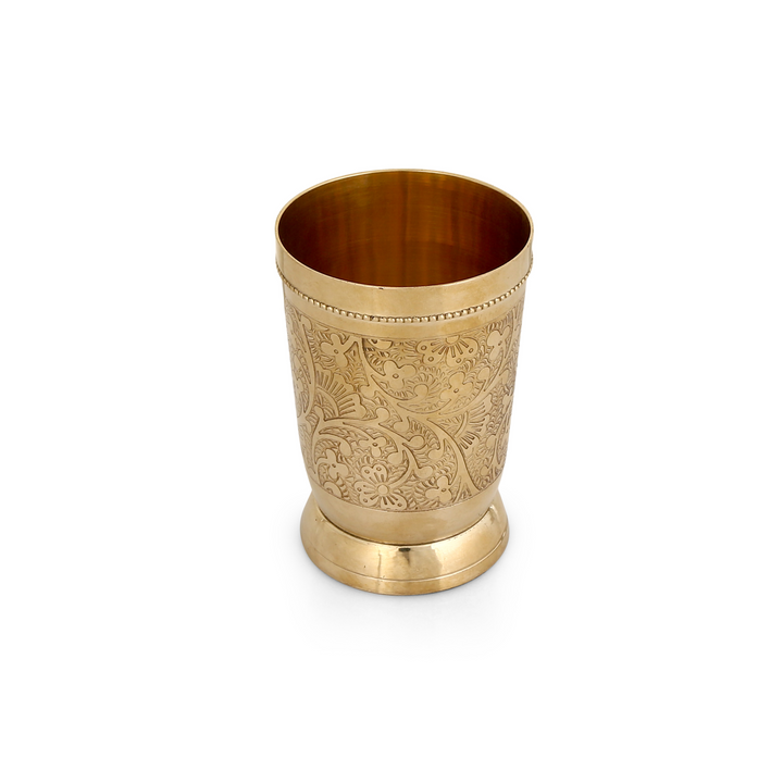 Antique Brass Glass