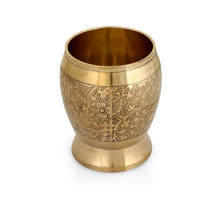 Antique Brass Glass